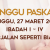 Minggu Paskah 27 Maret